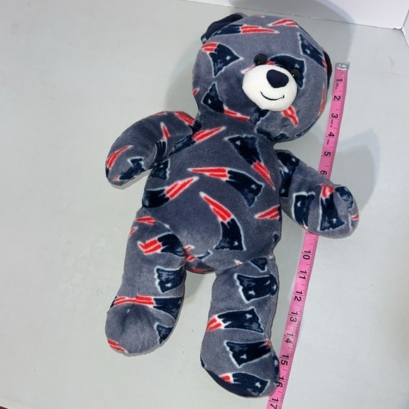 NFL Build A Bear Work Shop New England Patriots Plush Bear - Picture 9 of 12